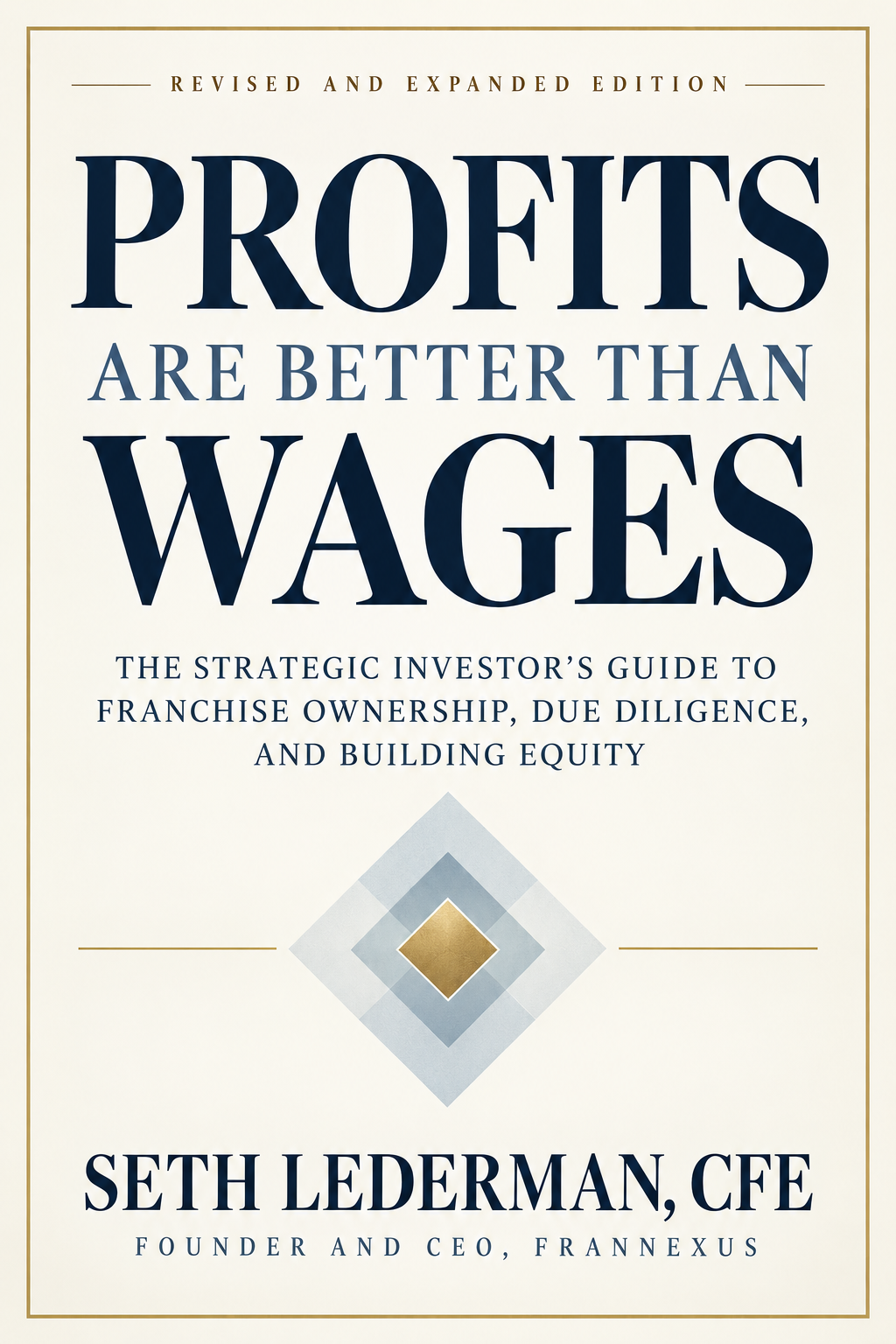 Profits Are Better Than Wages book cover by Seth Lederman